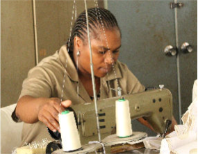 Sewing staff